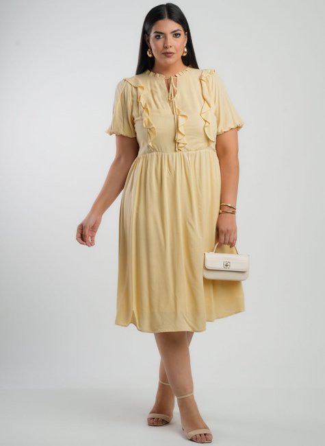 vestido dona amrelo2